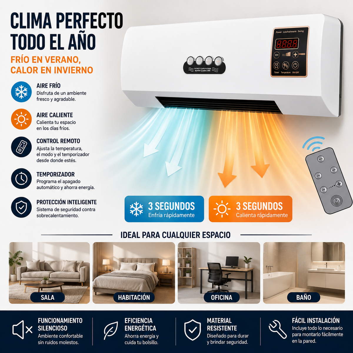 AIREX PRO™ - Mini Aire Acondicionado Portátil